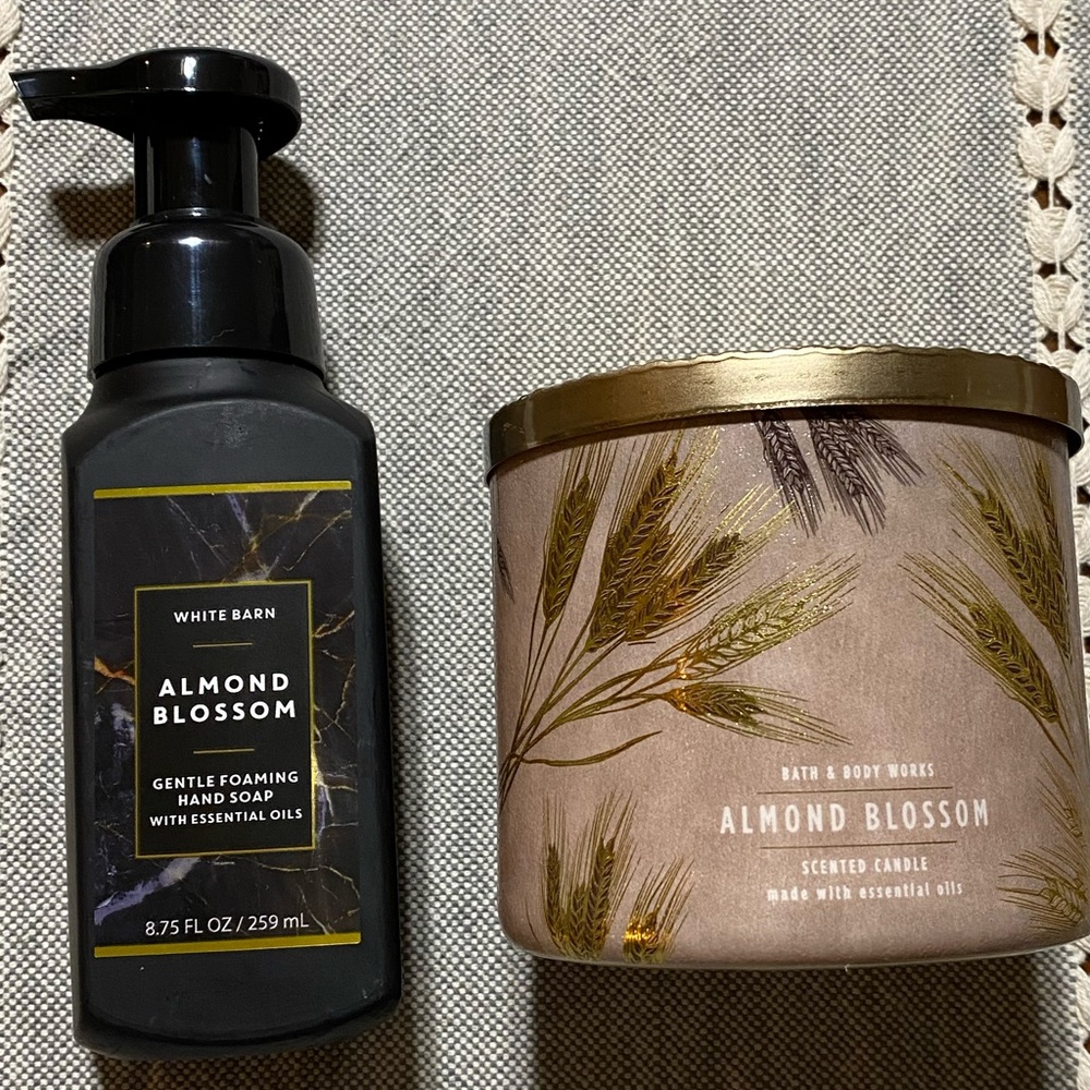 Almond Blossom Bath and Body Works Set NEW